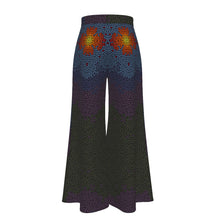 All-Over Print Women's High Waist Wide Leg Trousers
