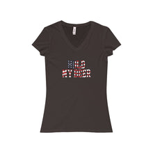 Women's Jersey Short Sleeve V-Neck Tee