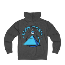 TED Blue - Unisex French Terry Zip Hoodie