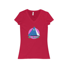 Women's Jersey Short Sleeve V-Neck Tee