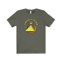 Thread Eye Design Gold - Unisex Jersey Short Sleeve Tee