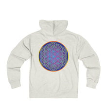 Flower of Life - Unisex French Terry Zip Hoodie Flower of Life