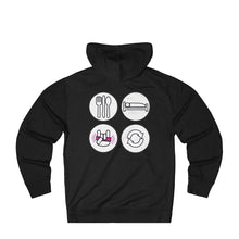 Eat Sleep Rave Repeat - Unisex French Terry Hoodie
