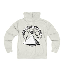 TED Black and White - Unisex French Terry Zip Hoodie