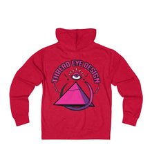 TED Pink - Unisex French Terry Zip Hoodie