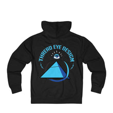 TED Blue - Unisex French Terry Zip Hoodie