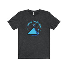 Thread Eye Design Blue - Unisex Jersey Short Sleeve Tee