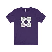 Eat Sleep Rave Repeat - Unisex Jersey Short Sleeve Tee