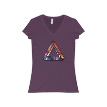 Women's Jersey Short Sleeve V-Neck Tee