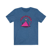 Thread Eye Design Purple - Unisex Jersey Short Sleeve Tee