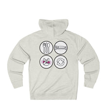Eat Sleep Rave Repeat - Unisex French Terry Hoodie