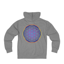 Flower of Life - Unisex French Terry Zip Hoodie Flower of Life