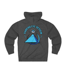 TED Blue - Unisex French Terry Hoodie Blue