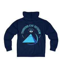 TED Blue - Unisex French Terry Zip Hoodie