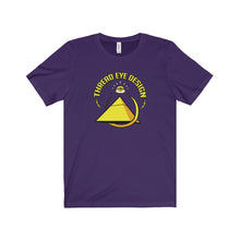 Thread Eye Design Gold - Unisex Jersey Short Sleeve Tee