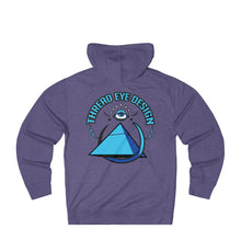TED Blue - Unisex French Terry Hoodie Blue