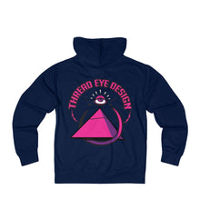 TED Pink - Unisex French Terry Zip Hoodie