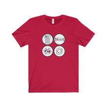 Eat Sleep Rave Repeat - Unisex Jersey Short Sleeve Tee
