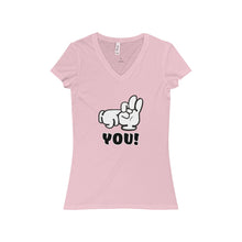 Women's Jersey Short Sleeve V-Neck Tee