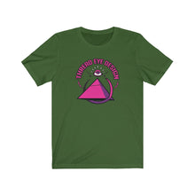 Thread Eye Design Purple - Unisex Jersey Short Sleeve Tee