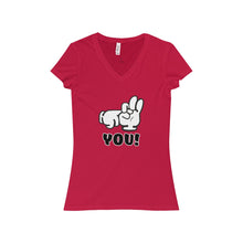 Women's Jersey Short Sleeve V-Neck Tee