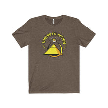 Thread Eye Design Gold - Unisex Jersey Short Sleeve Tee