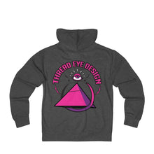 TED Pink - Unisex French Terry Zip Hoodie