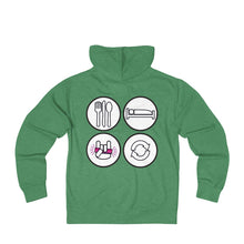 Eat Sleep Rave Repeat - Unisex French Terry Zip Hoodie EatSleep