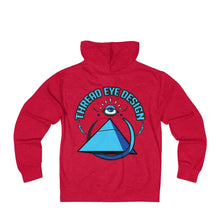 TED Blue - Unisex French Terry Zip Hoodie