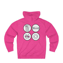 Eat Sleep Rave Repeat - Unisex French Terry Hoodie