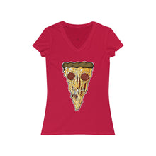 Zahmbie V - Women's Jersey Short Sleeve V-Neck Tee