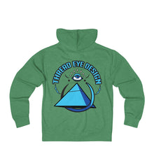TED Blue - Unisex French Terry Zip Hoodie