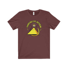 Thread Eye Design Gold - Unisex Jersey Short Sleeve Tee