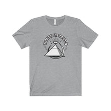 Thread Eye Design Black & White - Unisex Jersey Short Sleeve Tee