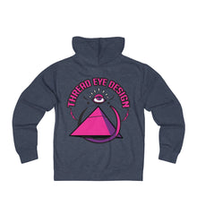TED Pink - Unisex French Terry Zip Hoodie
