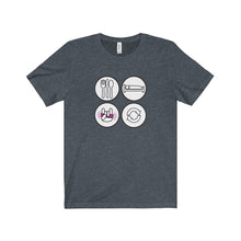 Eat Sleep Rave Repeat - Unisex Jersey Short Sleeve Tee