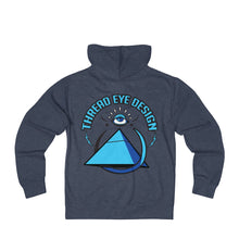 TED Blue - Unisex French Terry Zip Hoodie