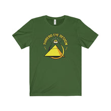 Thread Eye Design Gold - Unisex Jersey Short Sleeve Tee