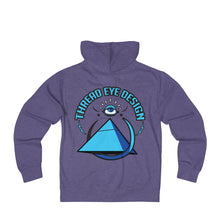 TED Blue - Unisex French Terry Zip Hoodie