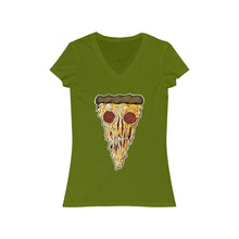 Zahmbie V - Women's Jersey Short Sleeve V-Neck Tee