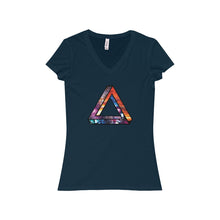 Women's Jersey Short Sleeve V-Neck Tee