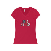 Women's Jersey Short Sleeve V-Neck Tee