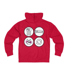 Eat Sleep Rave Repeat - Unisex French Terry Zip Hoodie EatSleep