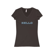Women's Jersey Short Sleeve V-Neck Tee