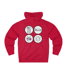 Eat Sleep Rave Repeat - Unisex French Terry Hoodie