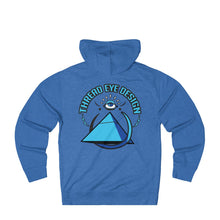 TED Blue - Unisex French Terry Hoodie Blue