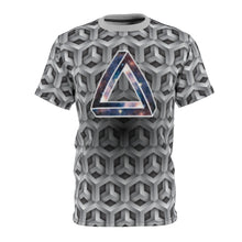 Space Triangle - Unisex AOP Cut & Sew Tee