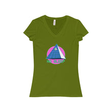 Women's Jersey Short Sleeve V-Neck Tee