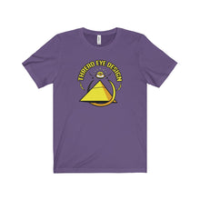 Thread Eye Design Gold - Unisex Jersey Short Sleeve Tee