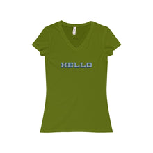Women's Jersey Short Sleeve V-Neck Tee